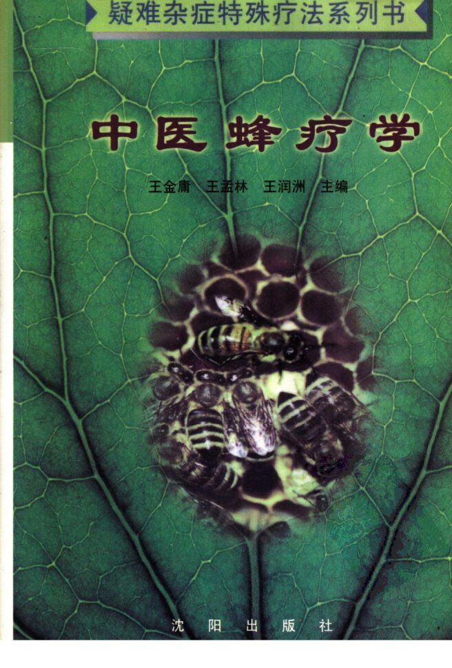 中医蜂疗学 封面