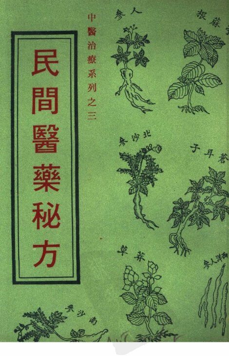 民间医药秘方 封面