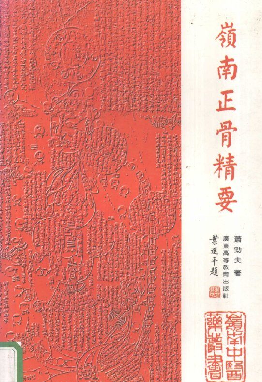 岭南正骨精要 封面