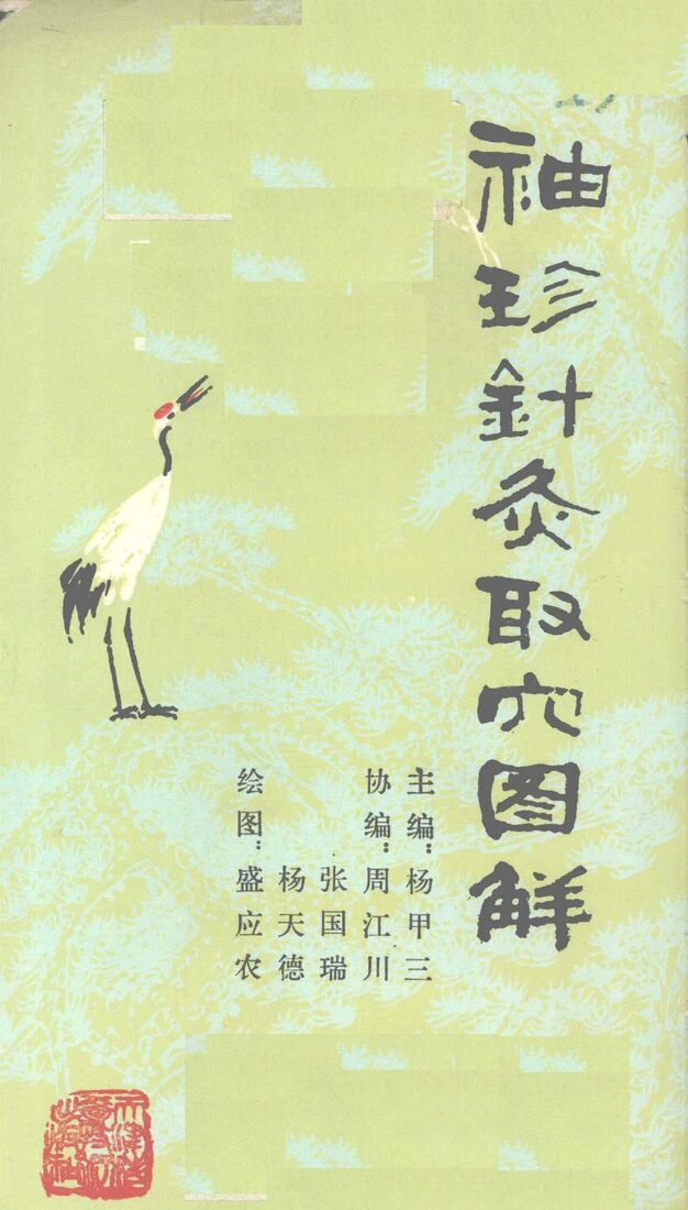 袖珍针灸取穴图解 封面