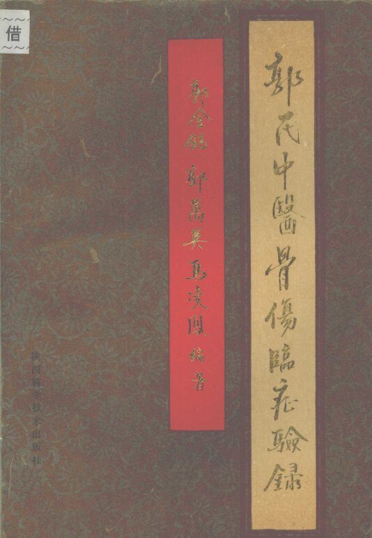 郭氏中医骨伤临症验录 封面