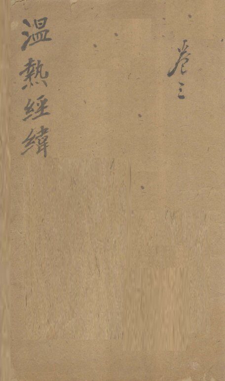 温热经纬  卷4 封面