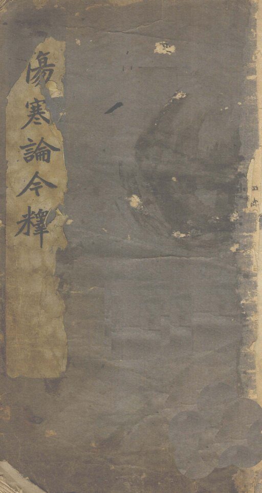 伤寒谱今释  卷1 封面