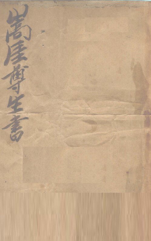 嵩厓尊生 封面