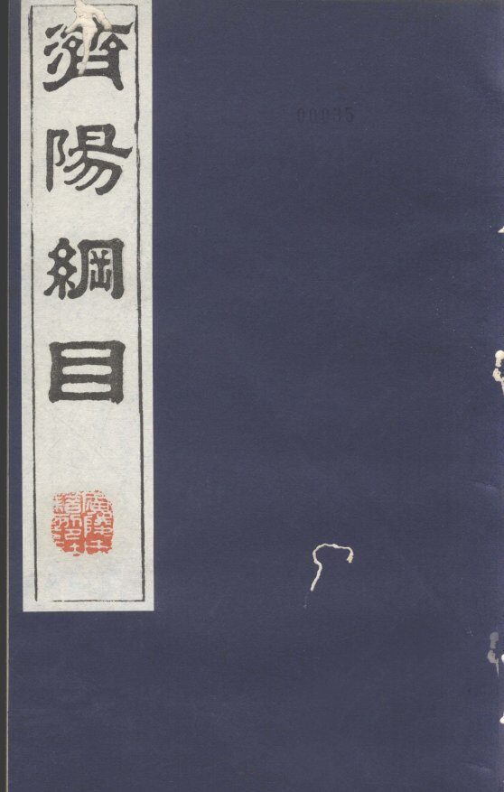 济阳纲目  卷93-100 封面