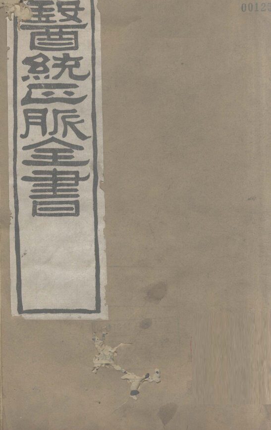 医通正脉全书  卷1 封面