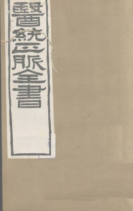 医通正脉全书  卷20-21 封面