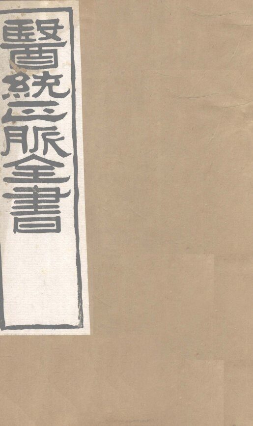 医通正脉全书  类证活人  卷7 封面