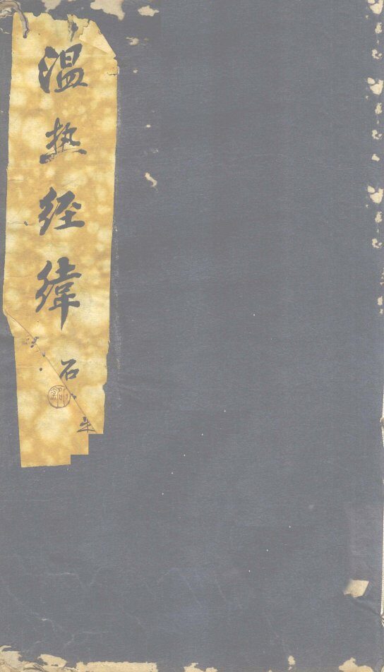 温热经纬  4 封面