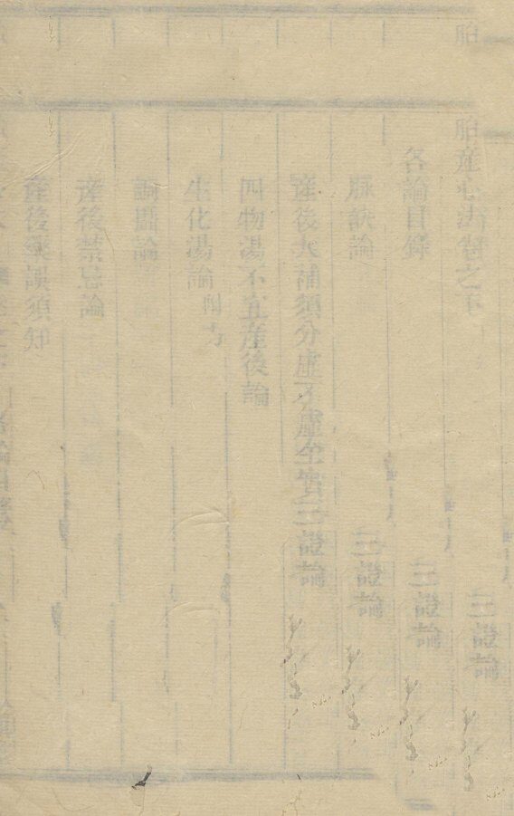胎产心法  下  脉诀论 封面
