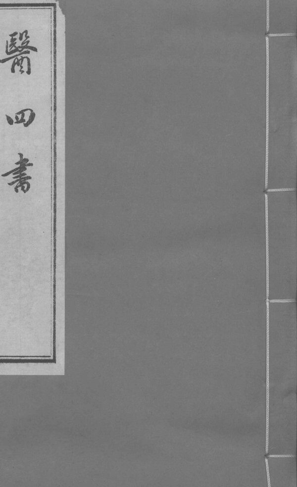 医四书  诊翼  上下 封面