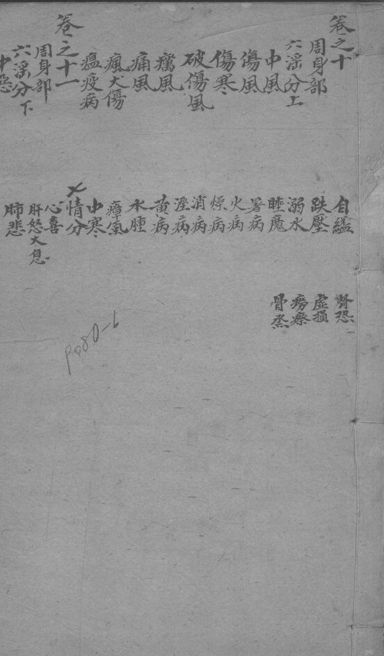 嵩厓尊生书  卷10-11 封面