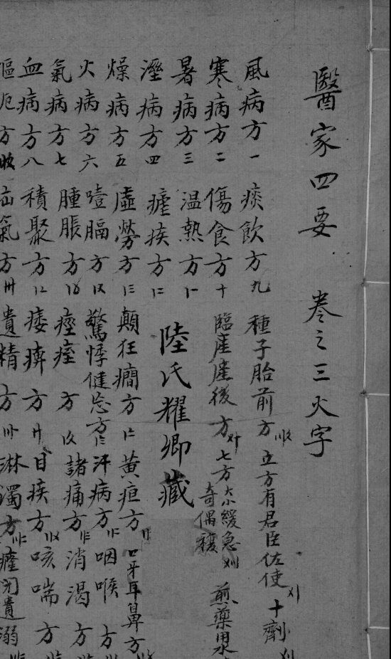 医家四要  卷3 封面