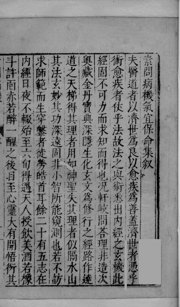 素问病机气宜保命集  上 封面