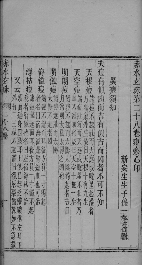 赤水玄珠  卷28 封面