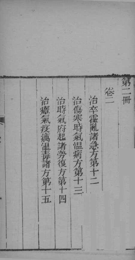 葛仙翁肘后备急方  卷2 封面