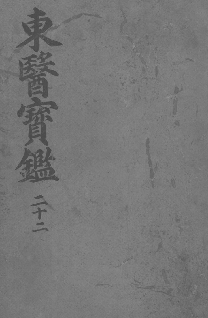 东医宝监汤液篇  卷3 封面