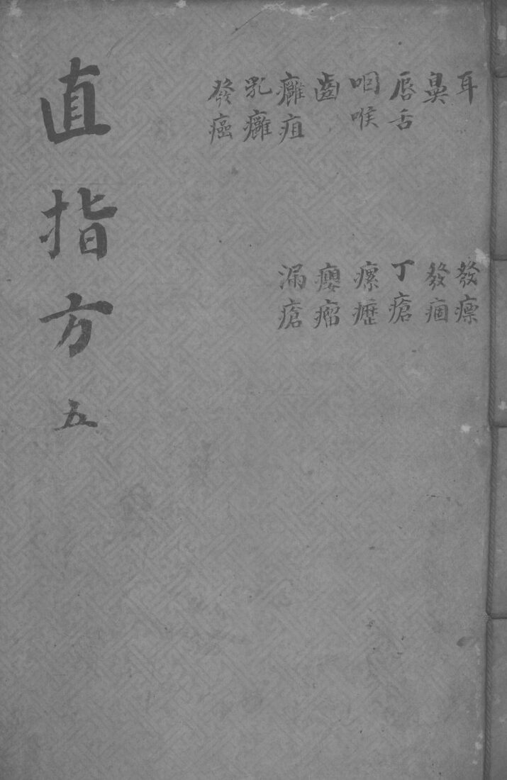 直指方  5 封面