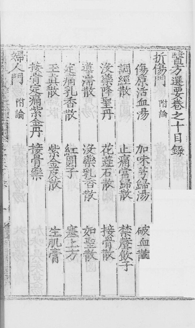 医方选要  卷10 封面