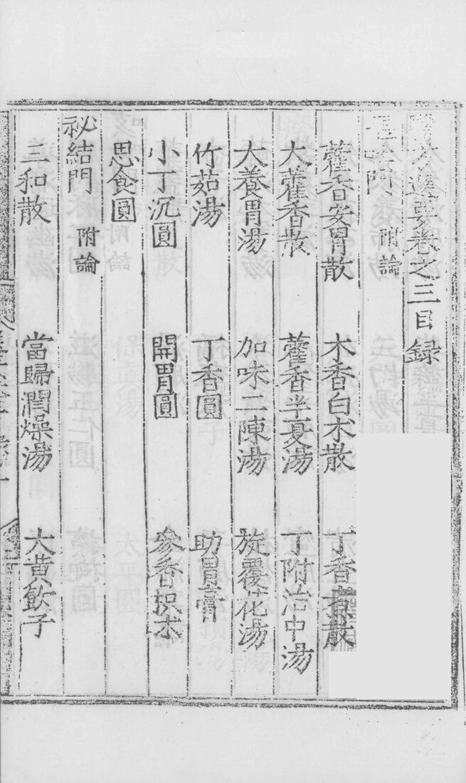 医方选要  卷3 封面