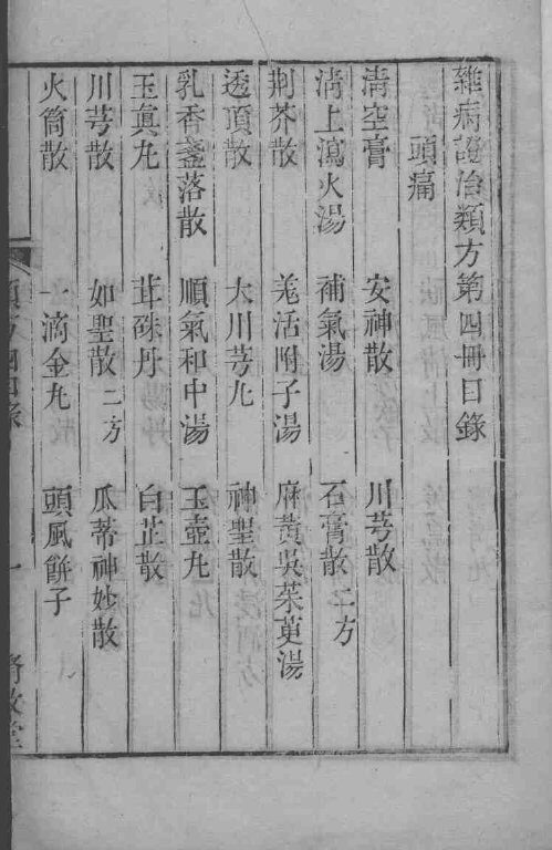 六科证治准绳——类方准绳  4 封面