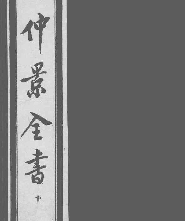 仲景全书  10 封面