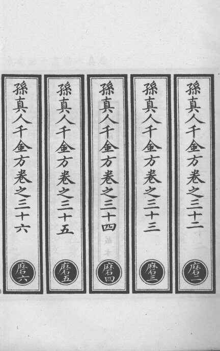正统道藏本医书  孙真人备急千金要方  10 封面