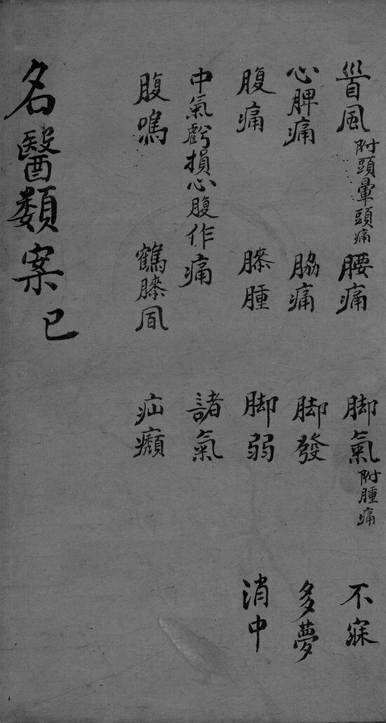 名医类案  卷6 封面