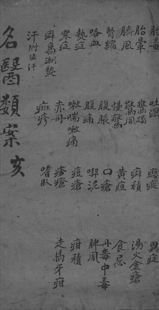 名医类案  卷12 封面