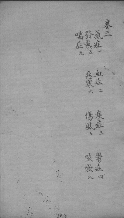 明医指掌  卷3 封面