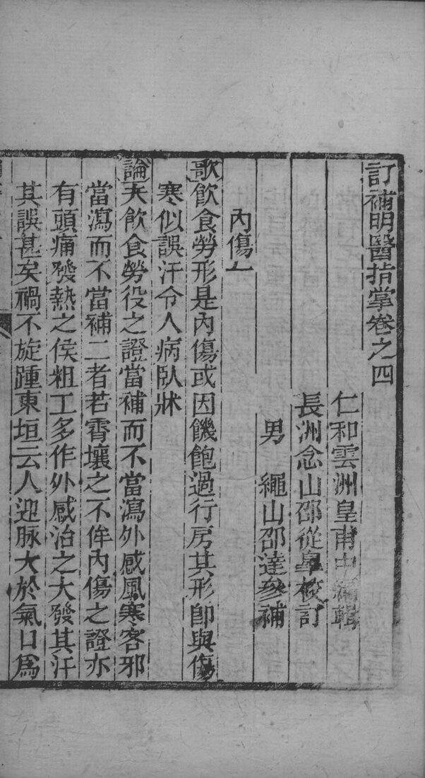 明医指掌  卷4 封面