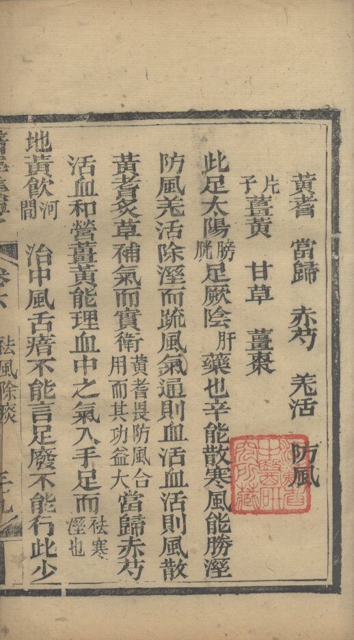 医学辑要  卷6 封面