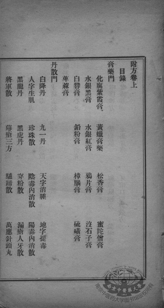 高憩云外科全书 封面