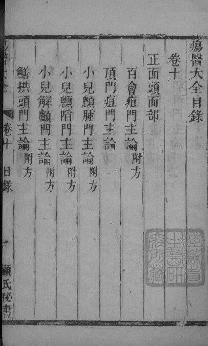 疡医大全  卷10 封面