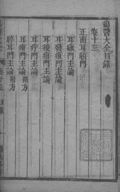 疡医大全  卷13 封面