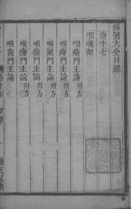 疡医大全  卷17 封面