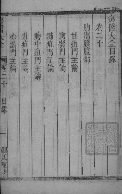 疡医大全  卷20 封面