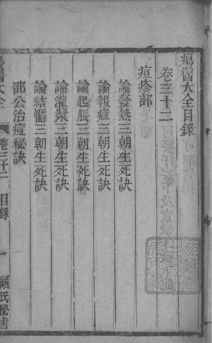 疡医大全  卷32 封面