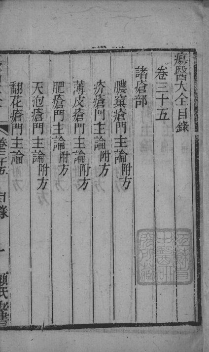 疡医大全  卷35 封面