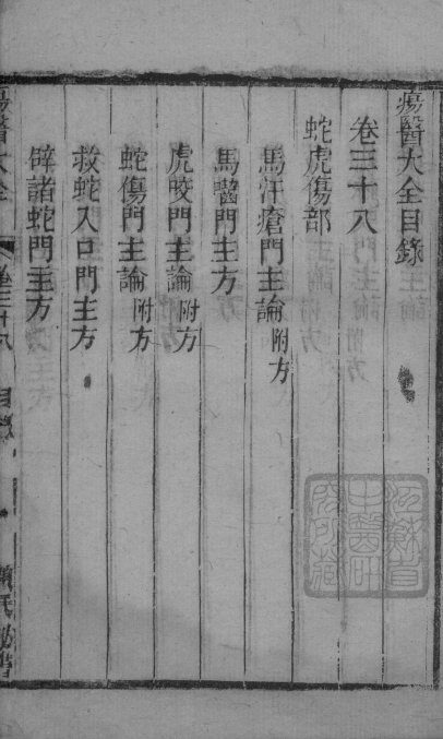 疡医大全  卷38 封面