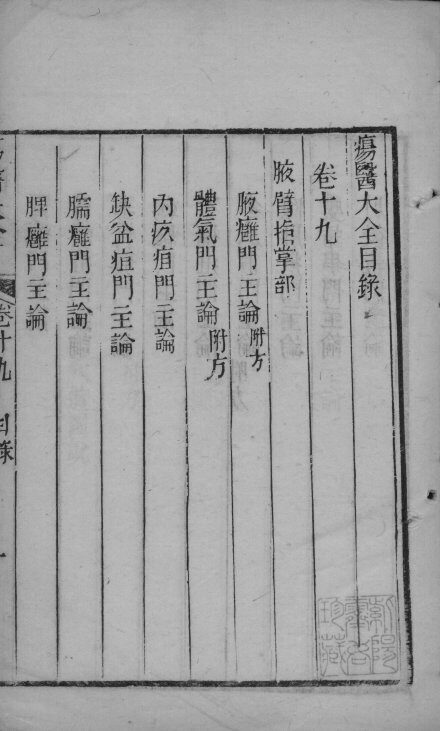 疡医大全  卷19 封面