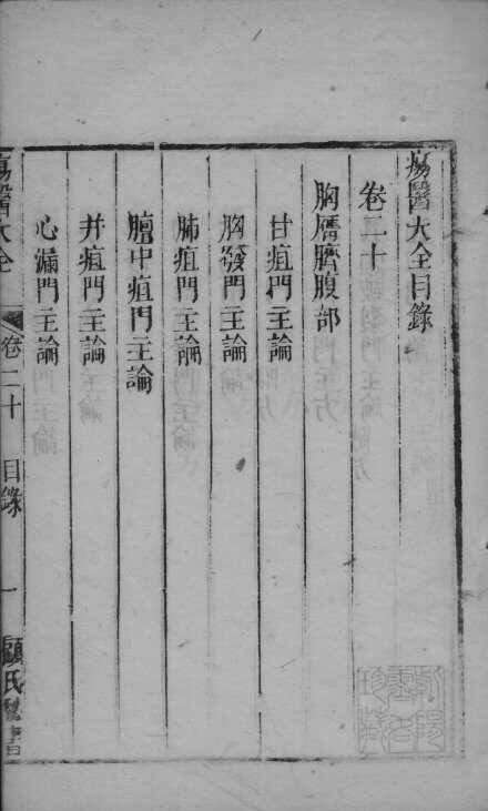 疡医大全  卷20 封面