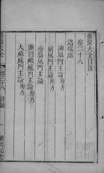 疡医大全  卷28 封面