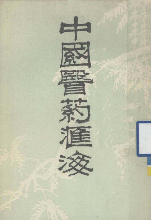 中国医药汇海  13 封面