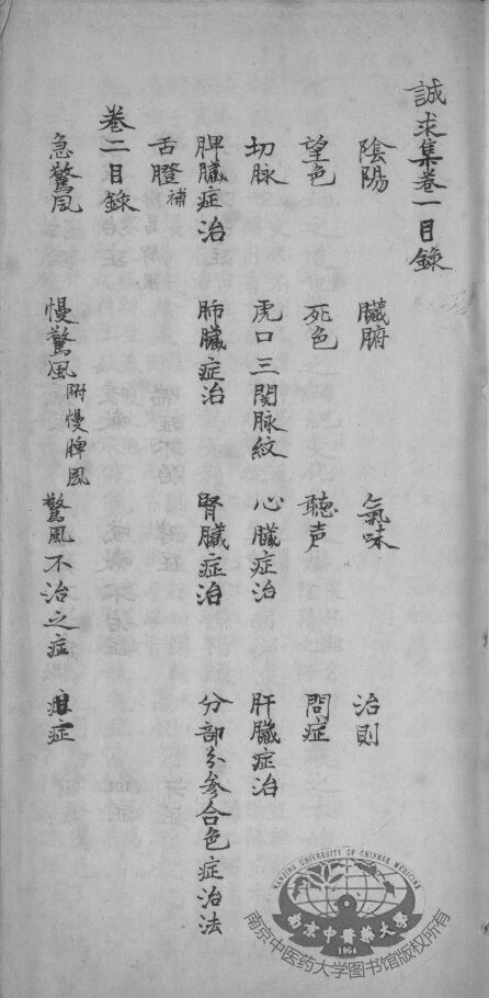 诚求集 封面
