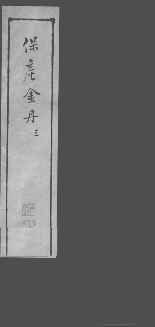 保产金丹  3 封面