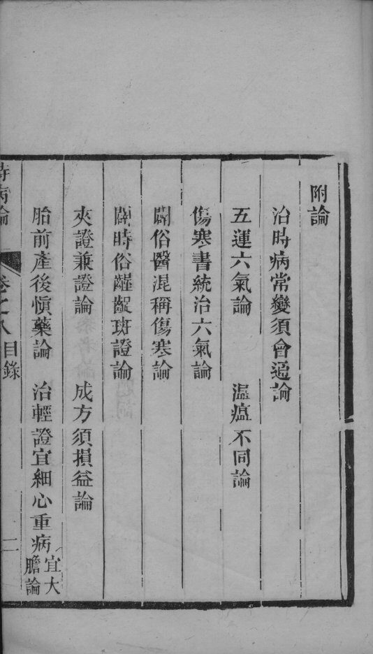 时病论  卷8 封面
