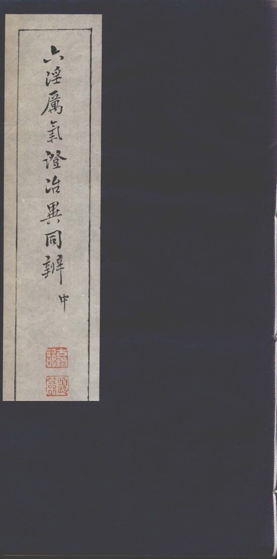 六淫厉气治异同辨  中 封面