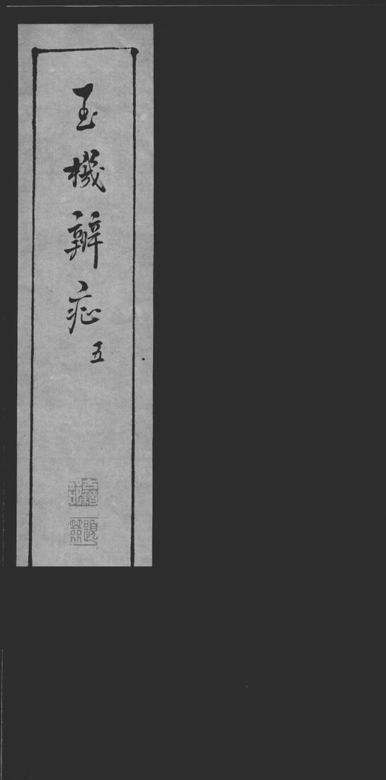 玉机辩症  5 封面