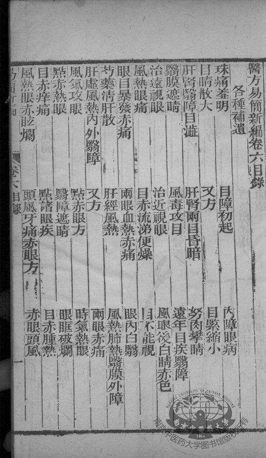 医方易简新编  卷6 封面
